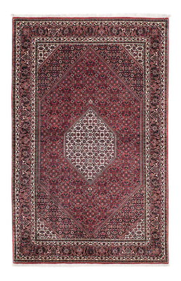 Alfombra persa - Bidjar - 217 x 131 cm - rojo