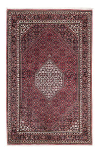 Alfombra persa - Bidjar - 217 x 131 cm - rojo