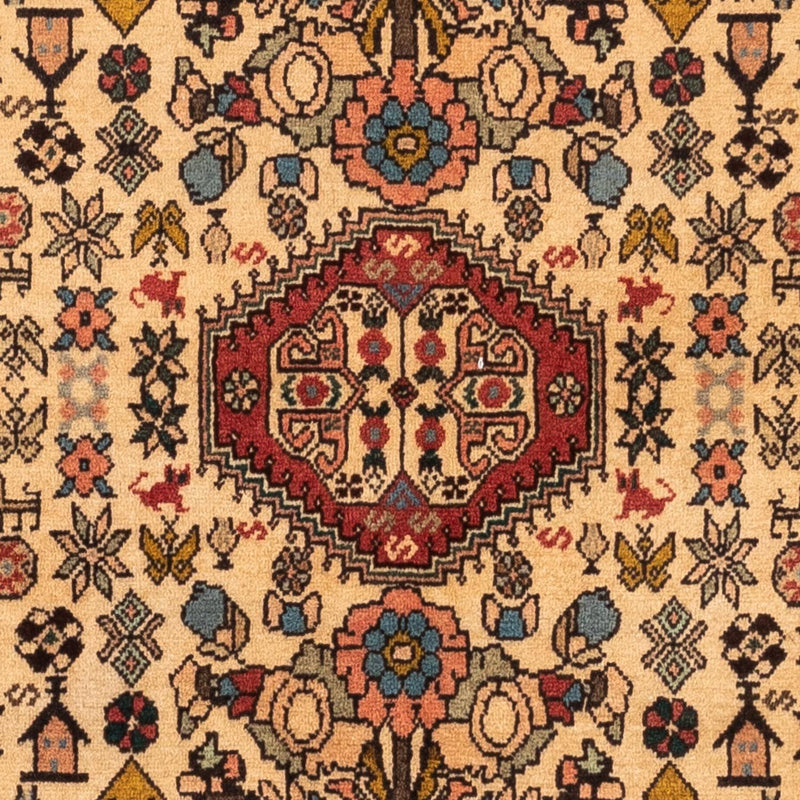 Alfombra persa - Nómada - 157 x 102 cm - rojo claro