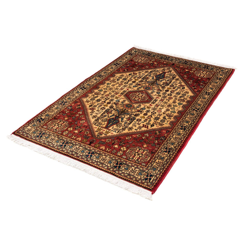 Alfombra persa - Nómada - 157 x 102 cm - rojo claro