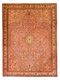 Alfombra persa - Nómada - 197 x 153 cm - rojo
