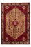 Alfombra persa - Nómada - 157 x 105 cm - rojo oscuro