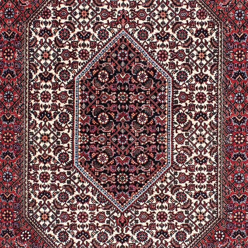 Alfombra persa - Bidjar - 220 x 134 cm - rojo claro