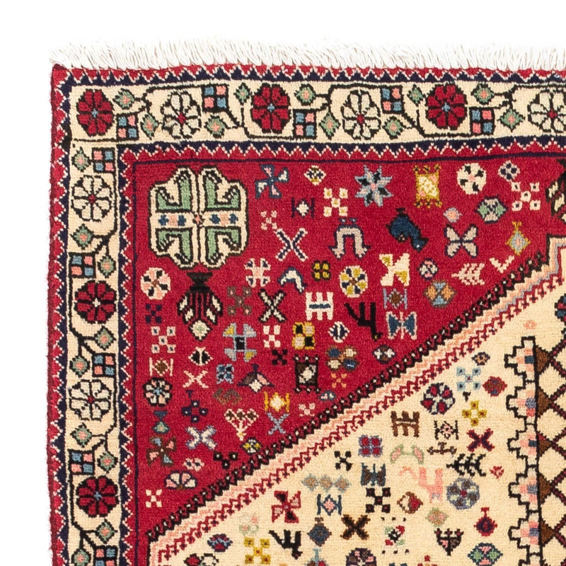 Alfombra persa - Nómada - 158 x 98 cm - beige