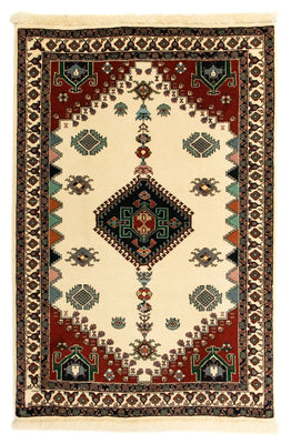 Alfombra persa - Nómada - 121 x 81 cm - beige