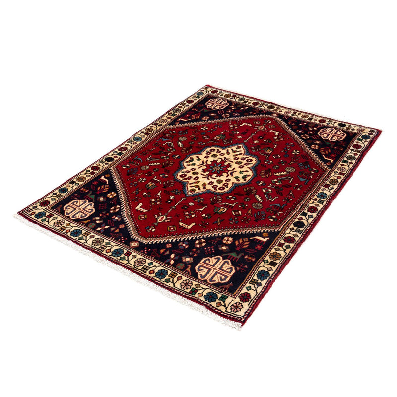 Alfombra persa - Nómada - 148 x 102 cm - rojo oscuro