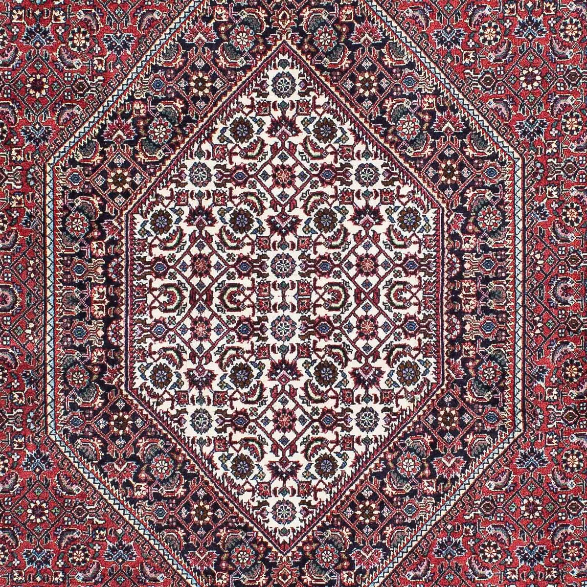Alfombra de pasillo Alfombra persa - Bidjar - 225 x 128 cm - rojo claro