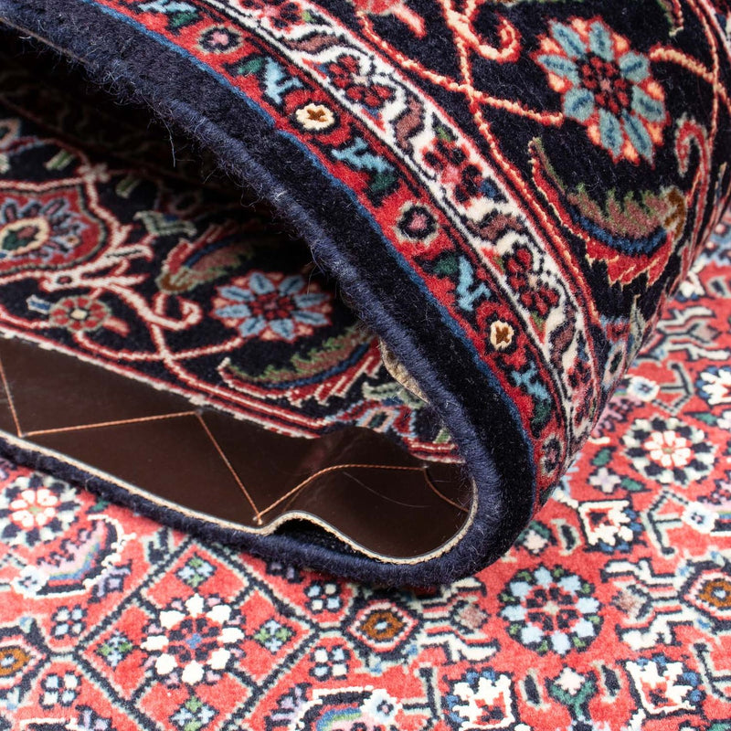 Alfombra de pasillo Alfombra persa - Bidjar - 225 x 128 cm - rojo claro