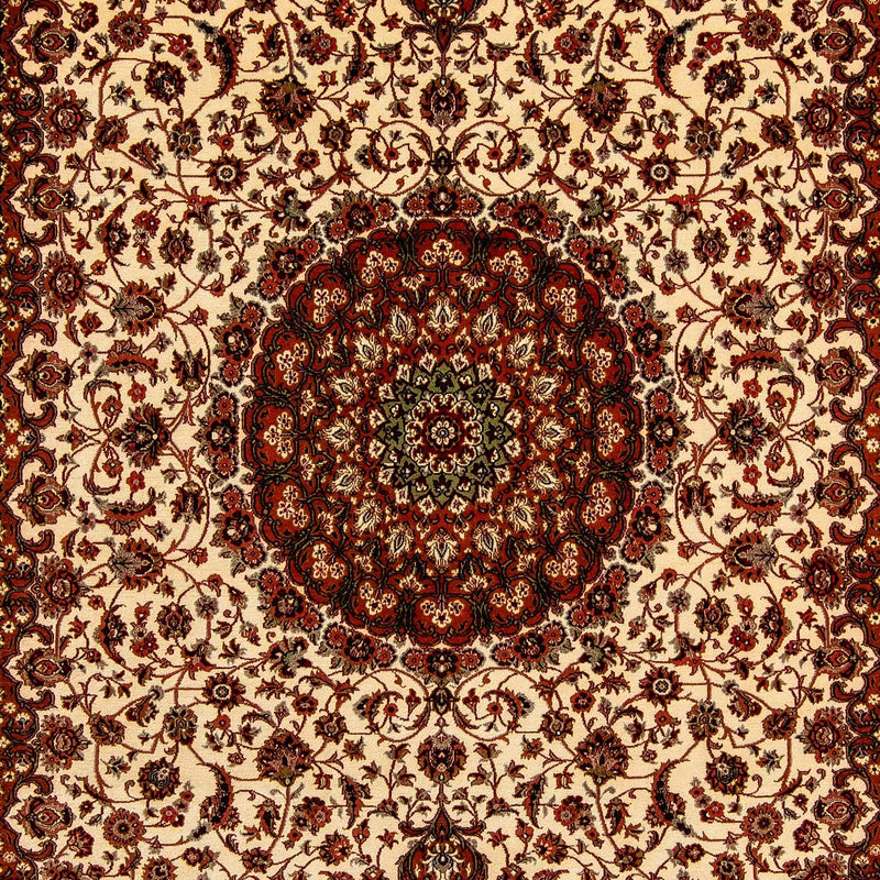 Alfombra persa - Ghom - 358 x 244 cm - rojo oscuro