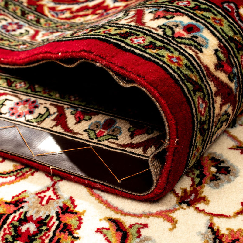 Alfombra persa - Ghom - 358 x 244 cm - rojo oscuro