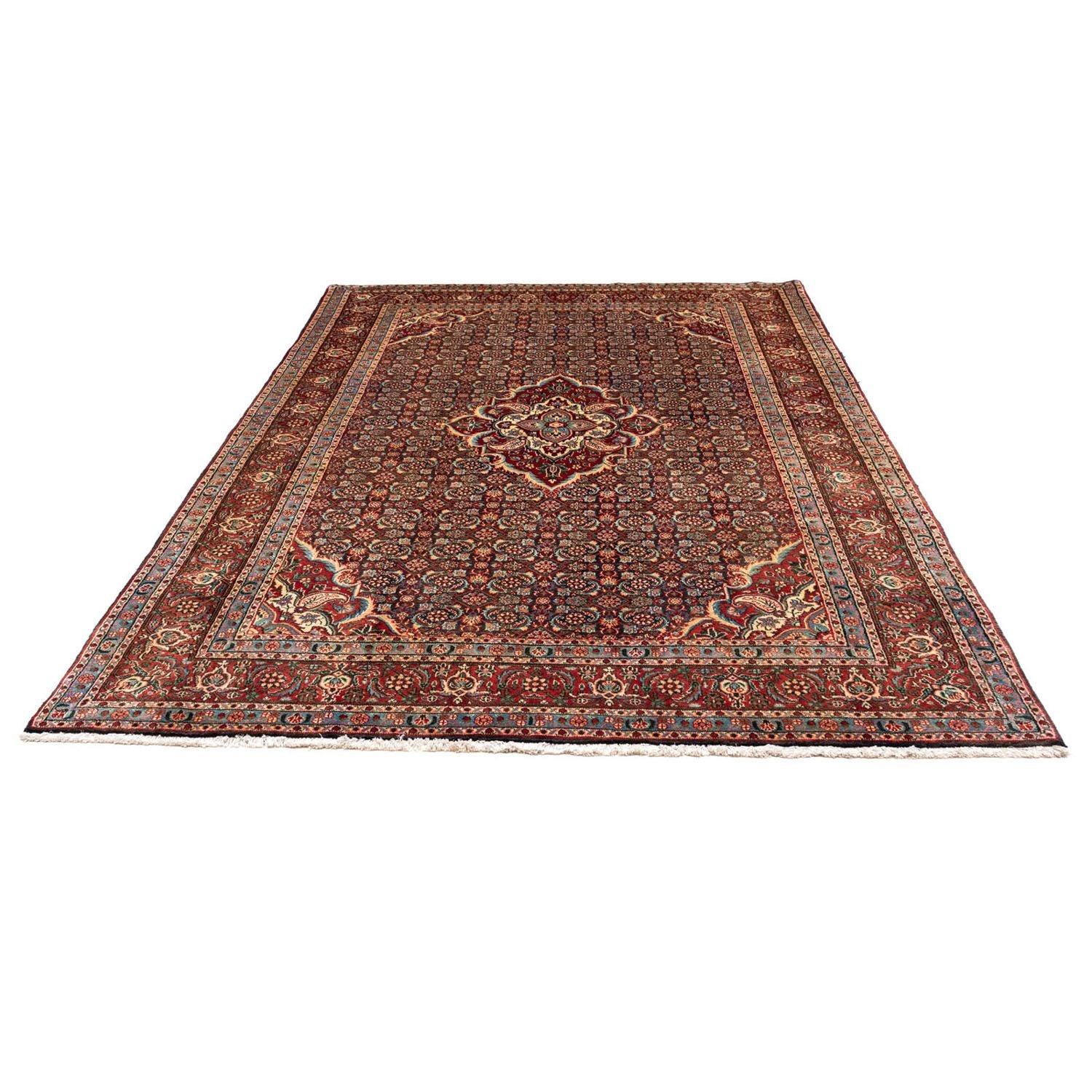 Alfombra persa - Nómada - 295 x 195 cm - marrón