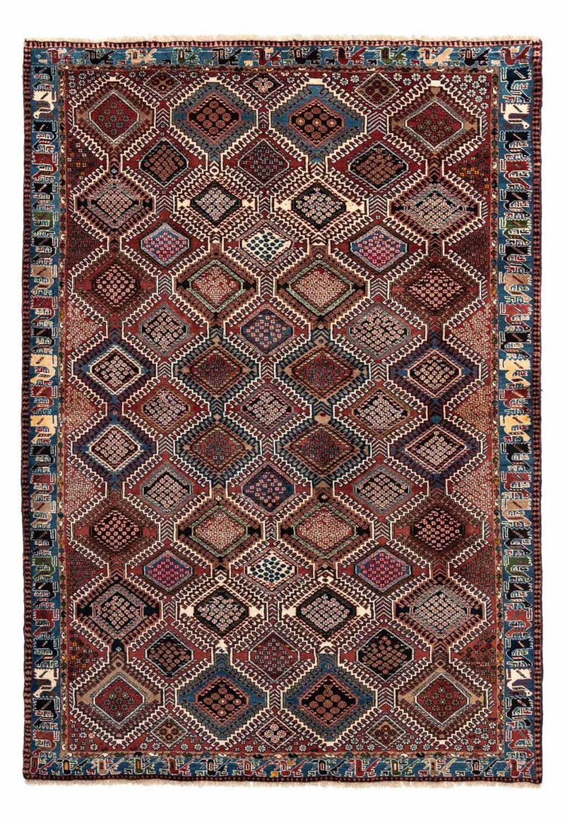Alfombra persa - Nómada - 291 x 212 cm - marrón