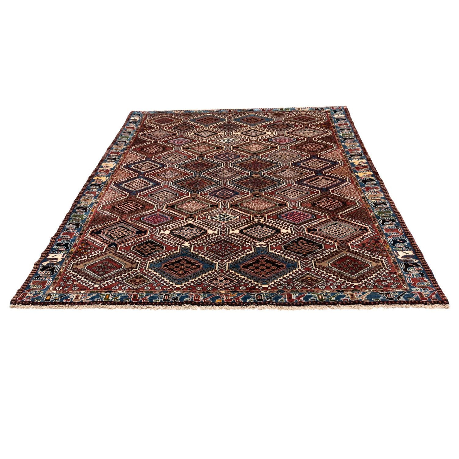 Alfombra persa - Nómada - 291 x 212 cm - marrón