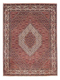 Alfombra persa - Bidjar - 227 x 171 cm - rojo claro