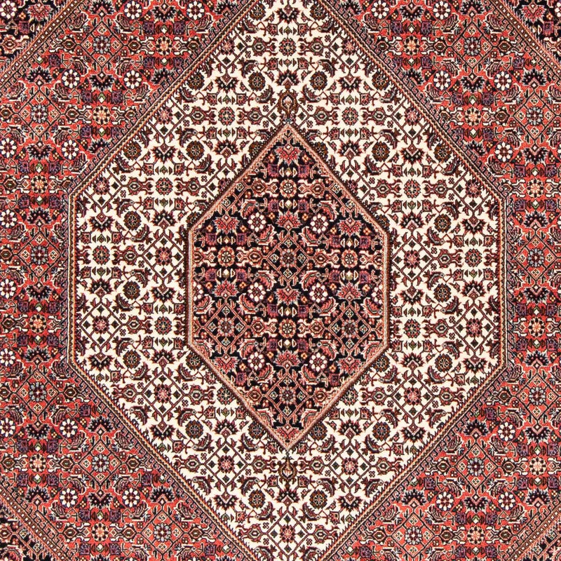 Alfombra persa - Bidjar - 227 x 171 cm - rojo claro