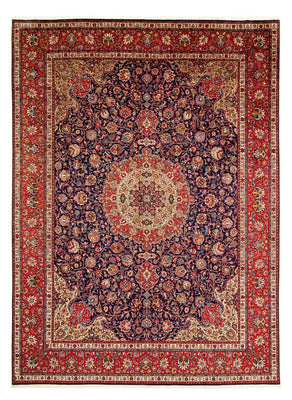 Alfombra persa - Tabriz - 395 x 297 cm - rojo claro