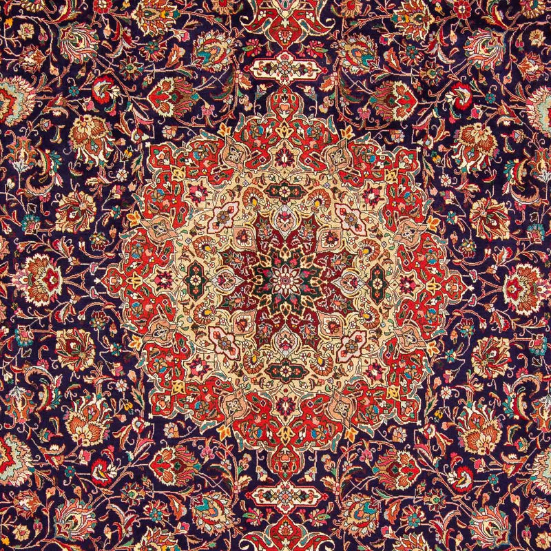 Alfombra persa - Tabriz - 395 x 297 cm - rojo claro