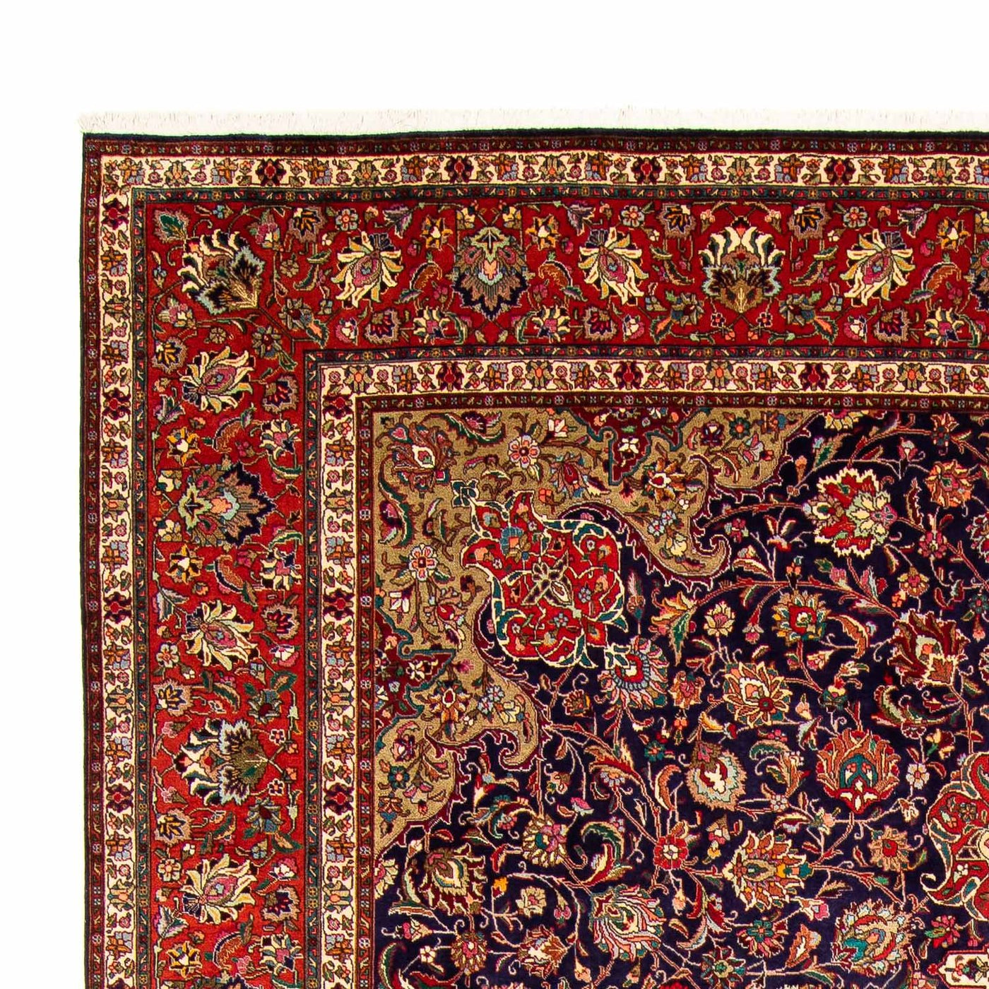 Tabriz Alfombra 395x297cm - Alfombra persa