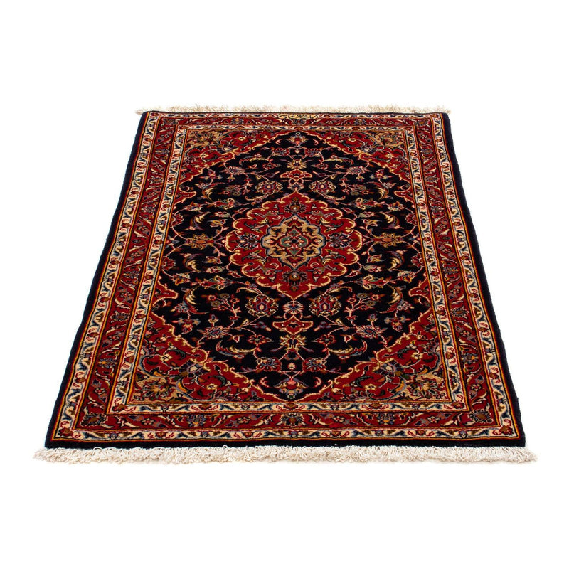 Alfombra persa - Keshan - 116 x 78 cm - azul oscuro
