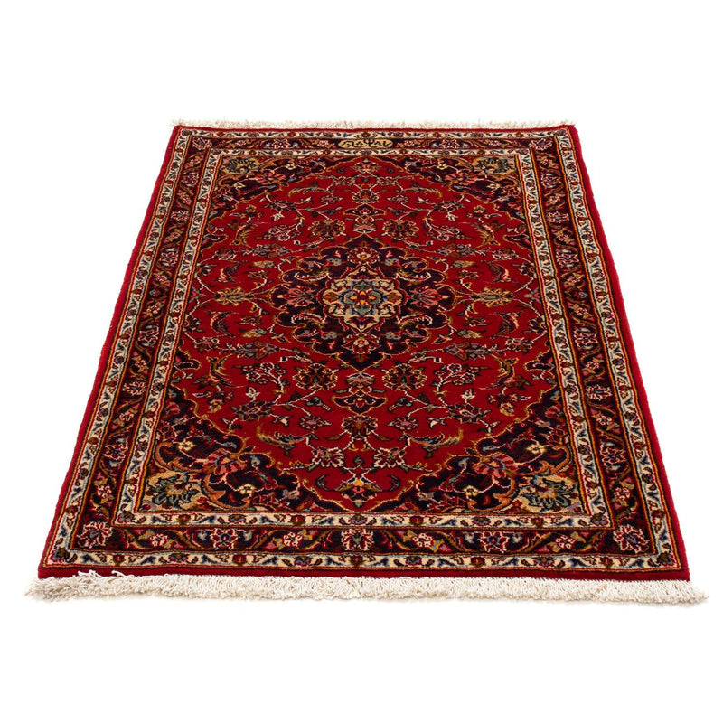 Alfombra persa - Keshan - 118 x 79 cm - rojo