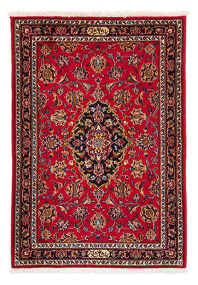 Alfombra persa - Keshan - 118 x 79 cm - rojo