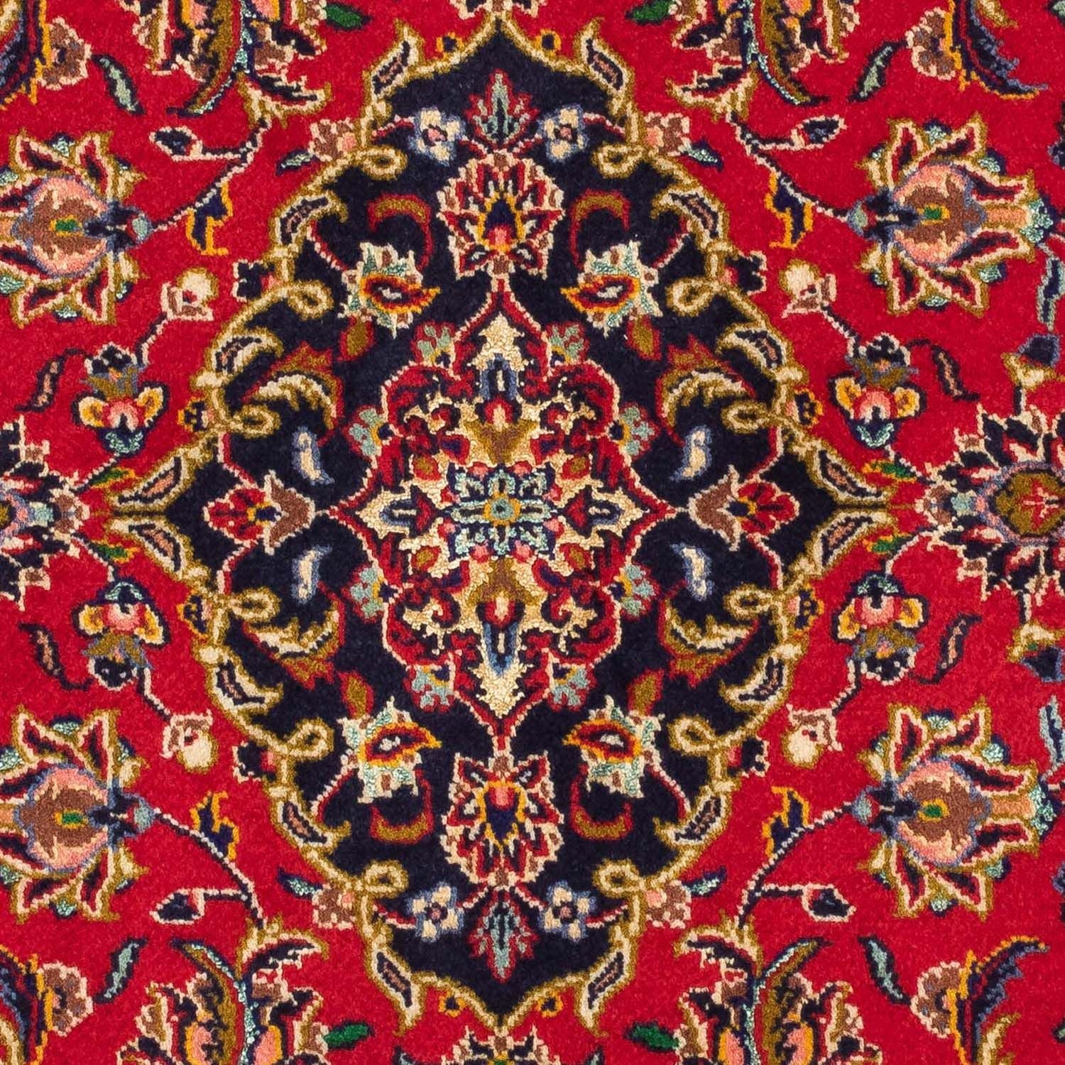 Alfombra persa - Keshan - 118 x 79 cm - rojo