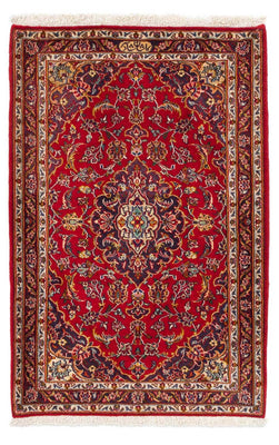 Alfombra persa - Keshan - 120 x 78 cm - rojo