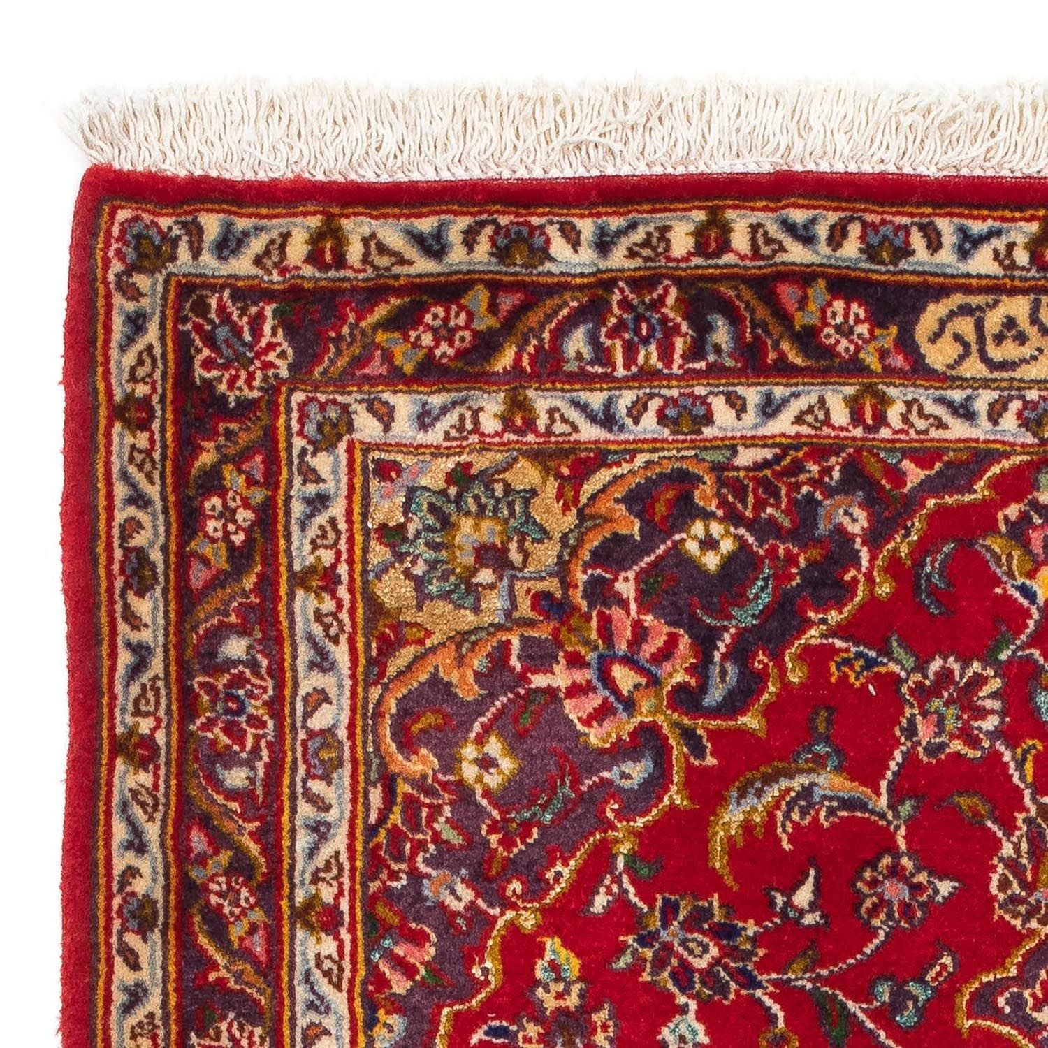 Alfombra persa - Keshan - 120 x 78 cm - rojo