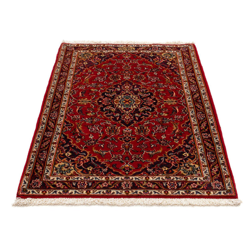 Alfombra persa - Keshan - 120 x 78 cm - rojo