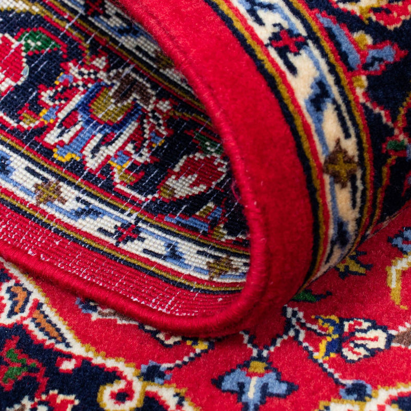 Alfombra persa - Keshan - 113 x 73 cm - rojo