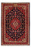 Alfombra persa - Keshan - 121 x 79 cm - azul oscuro