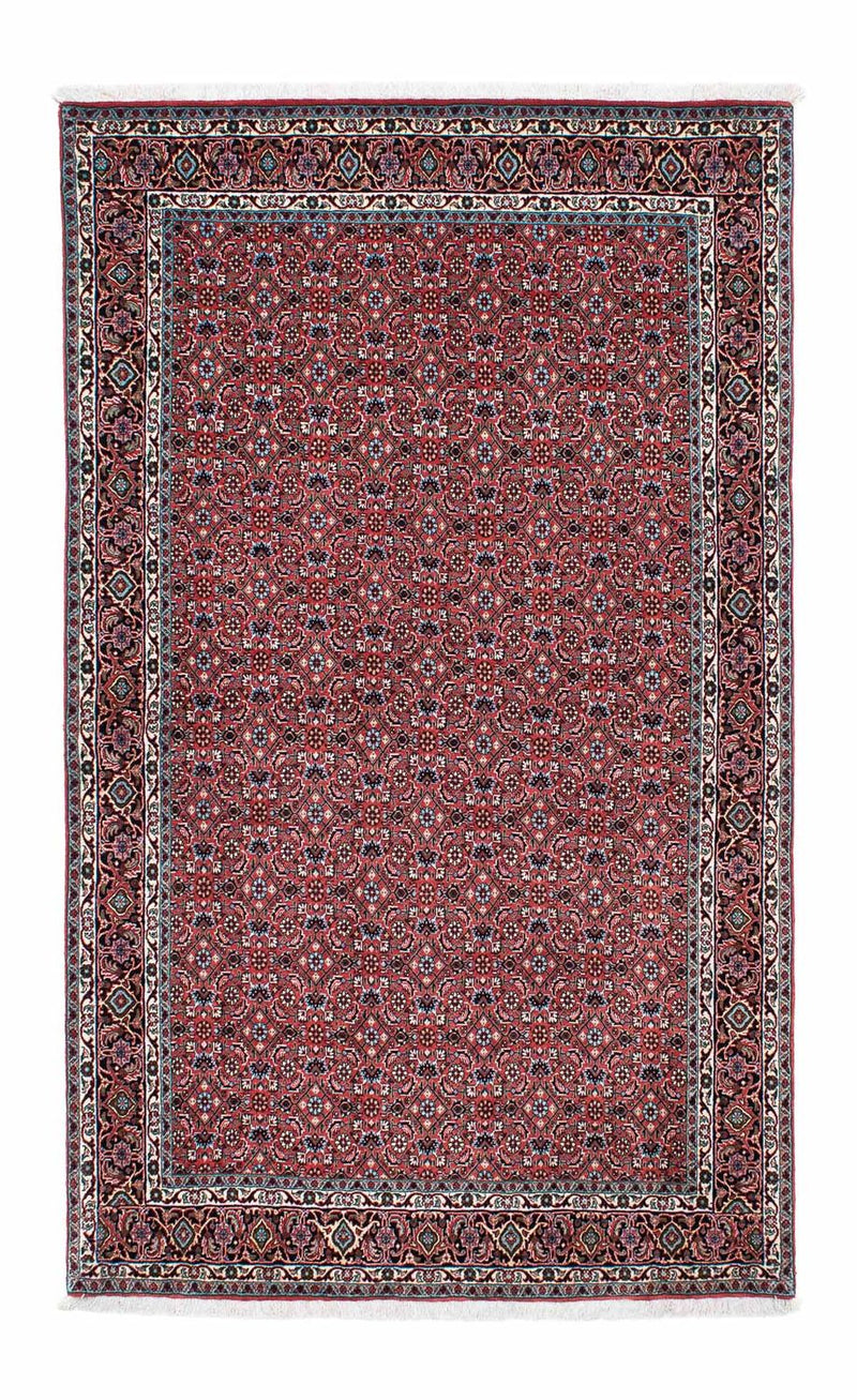 Alfombra persa - Bidjar - 213 x 133 cm - rojo claro