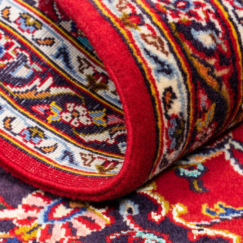 Alfombra persa - Keshan - 118 x 78 cm - rojo