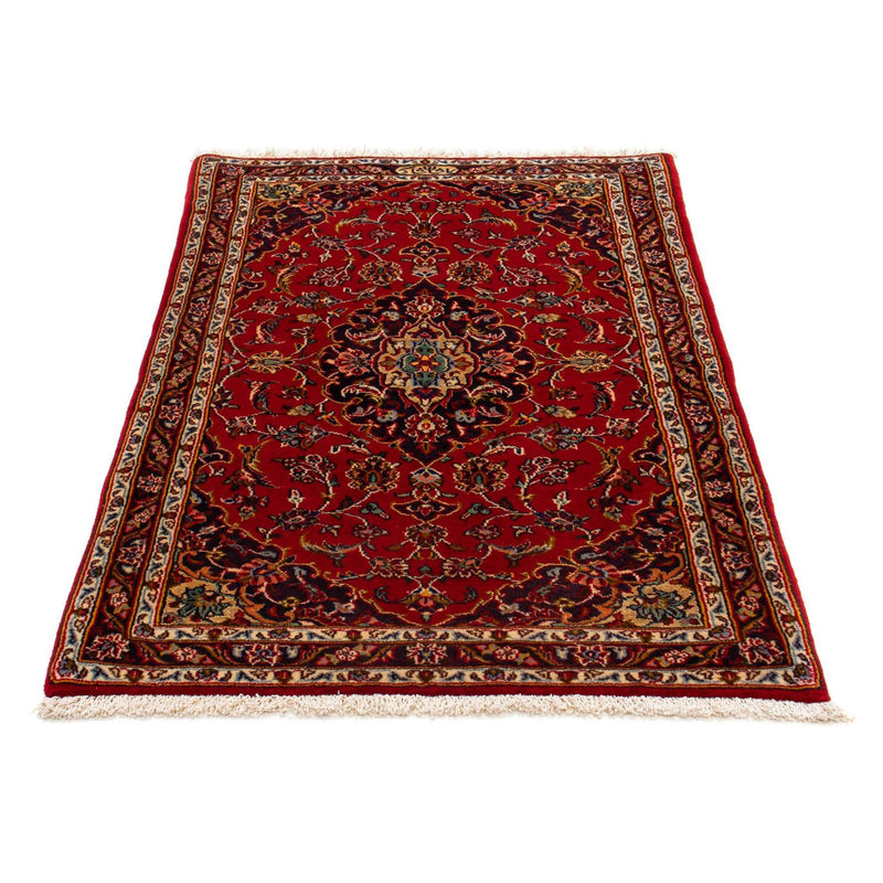 Alfombra persa - Keshan - 118 x 78 cm - rojo