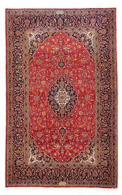 Alfombra persa - Keshan - 230 x 150 cm - rojo