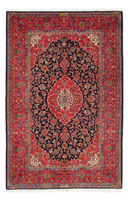 Alfombra persa - Keshan - 220 x 144 cm - rojo