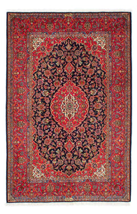 Alfombra persa - Keshan - 220 x 144 cm - rojo
