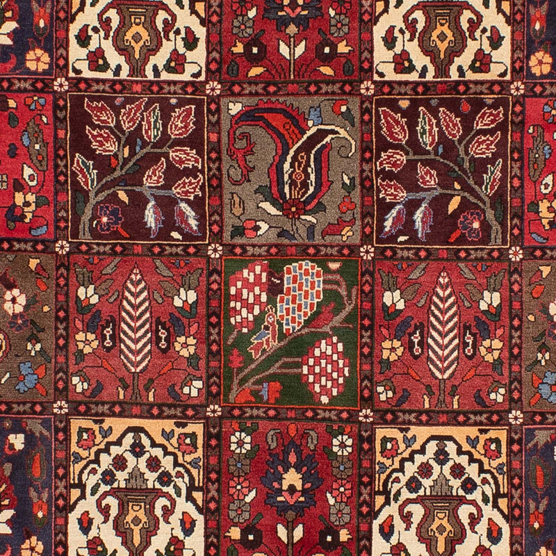 Alfombra persa - Nómada - 310 x 210 cm - rojo oscuro