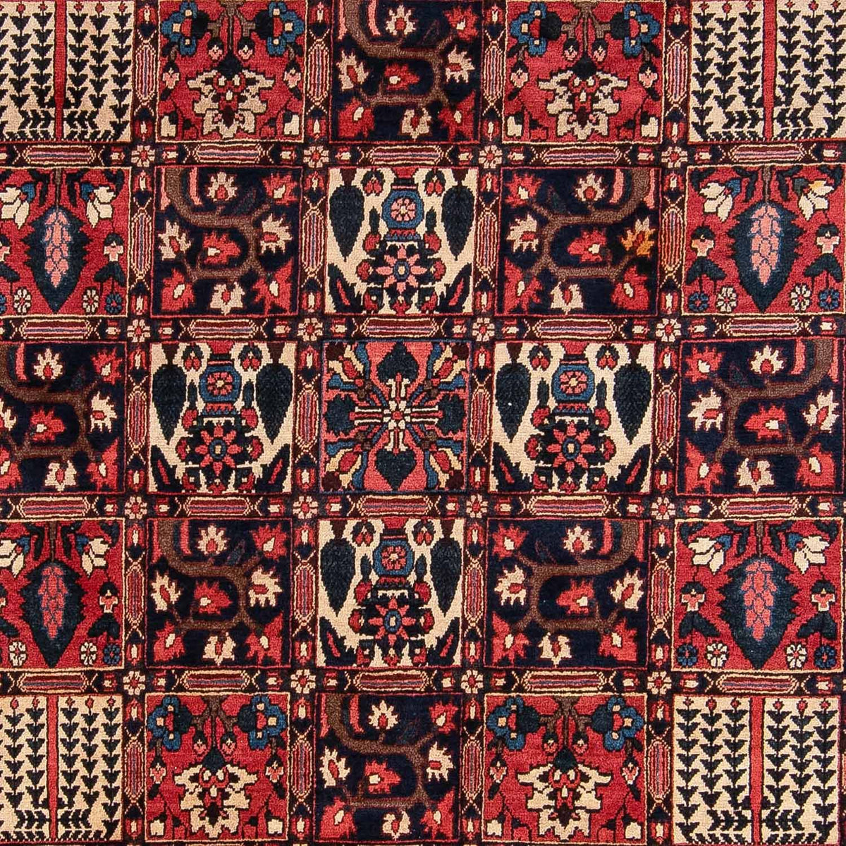 Alfombra persa - Nómada - 360 x 257 cm - rojo oscuro