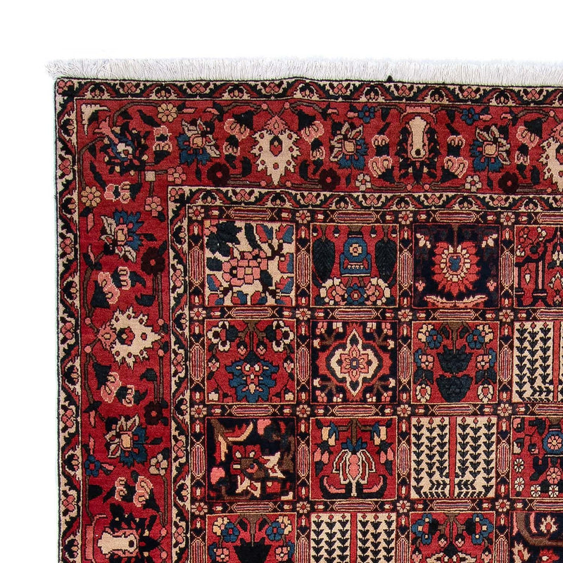 Alfombra persa - Nómada - 360 x 257 cm - rojo oscuro