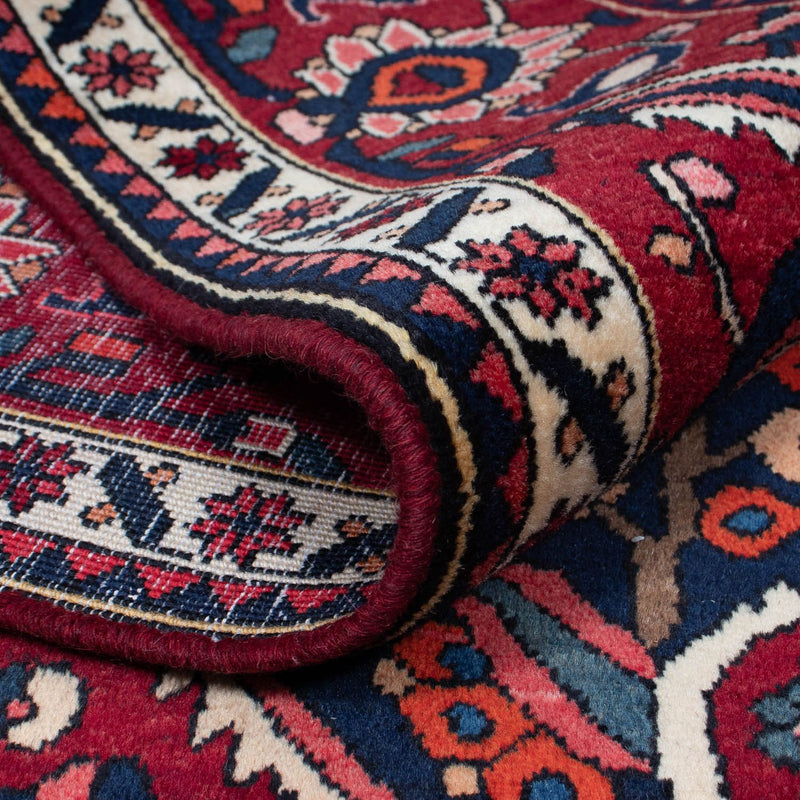 Alfombra persa - Nómada - 322 x 216 cm - rojo oscuro