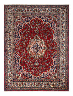 Alfombra persa - Nómada - 345 x 258 cm - rojo oscuro