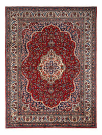 Alfombra persa - Nómada - 345 x 258 cm - rojo oscuro