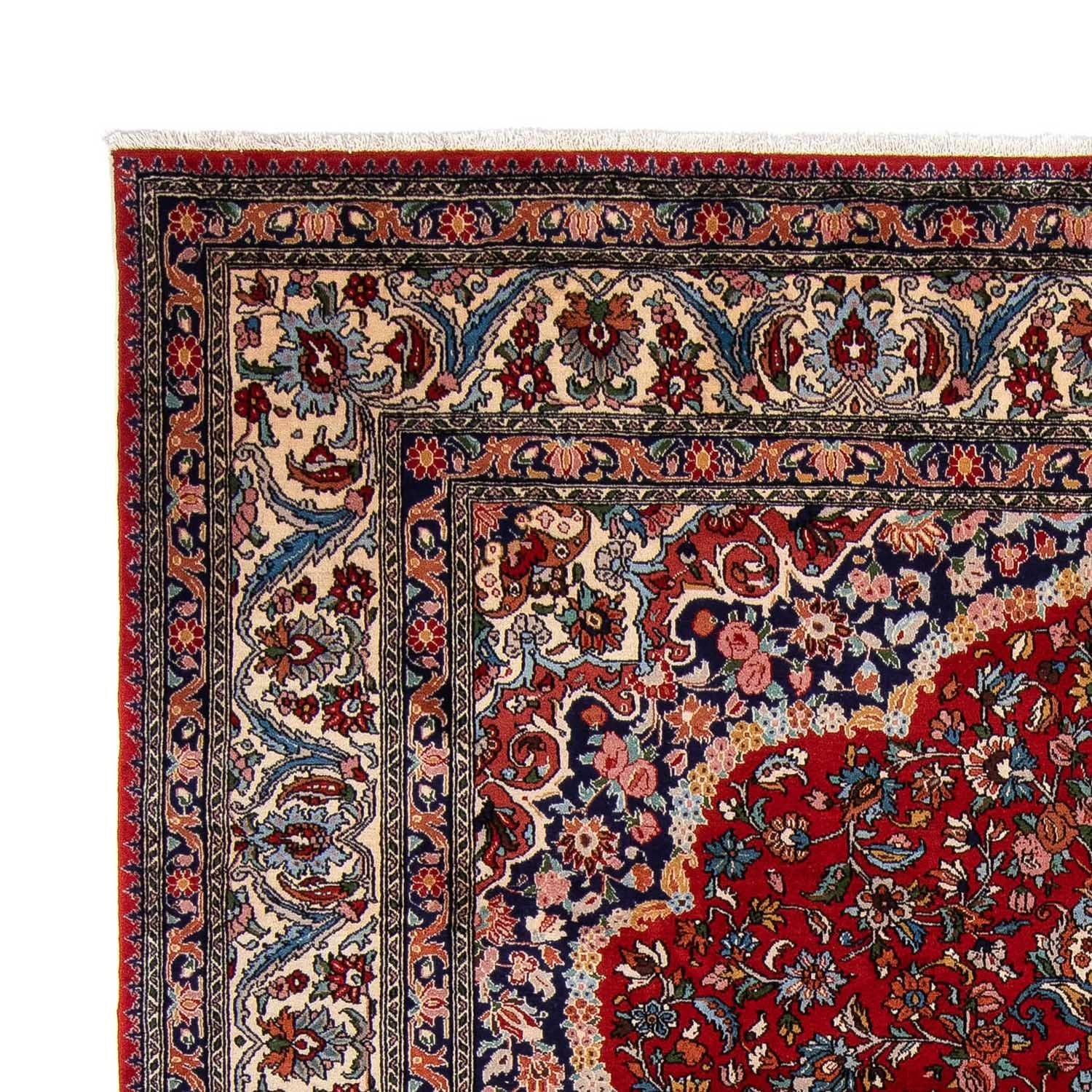 Alfombra persa - Nómada - 345 x 258 cm - rojo oscuro