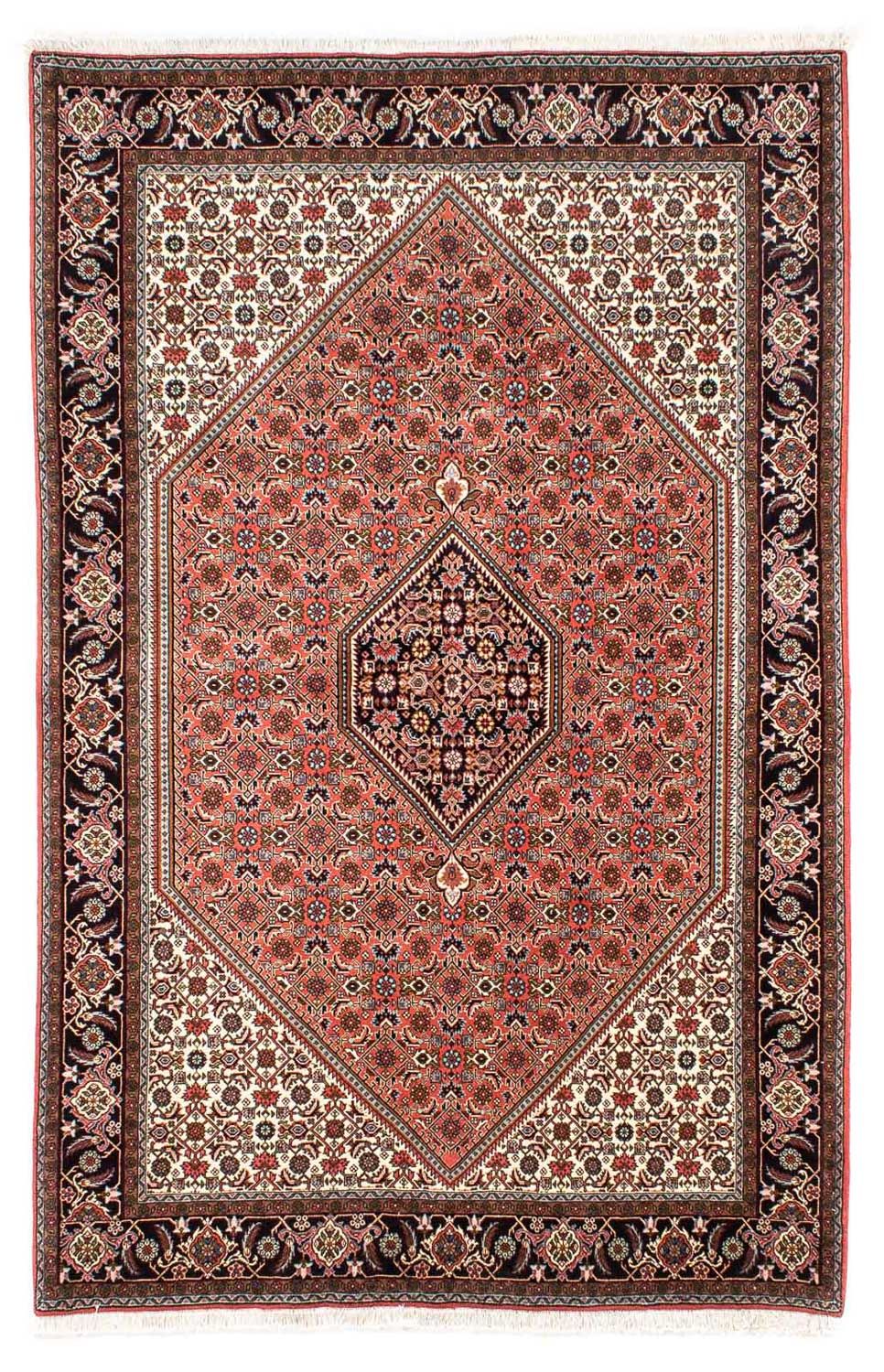 Alfombra persa - Bidjar - 255 x 170 cm - rojo claro