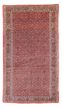 Alfombra persa - Bidjar - 162 x 89 cm - rojo