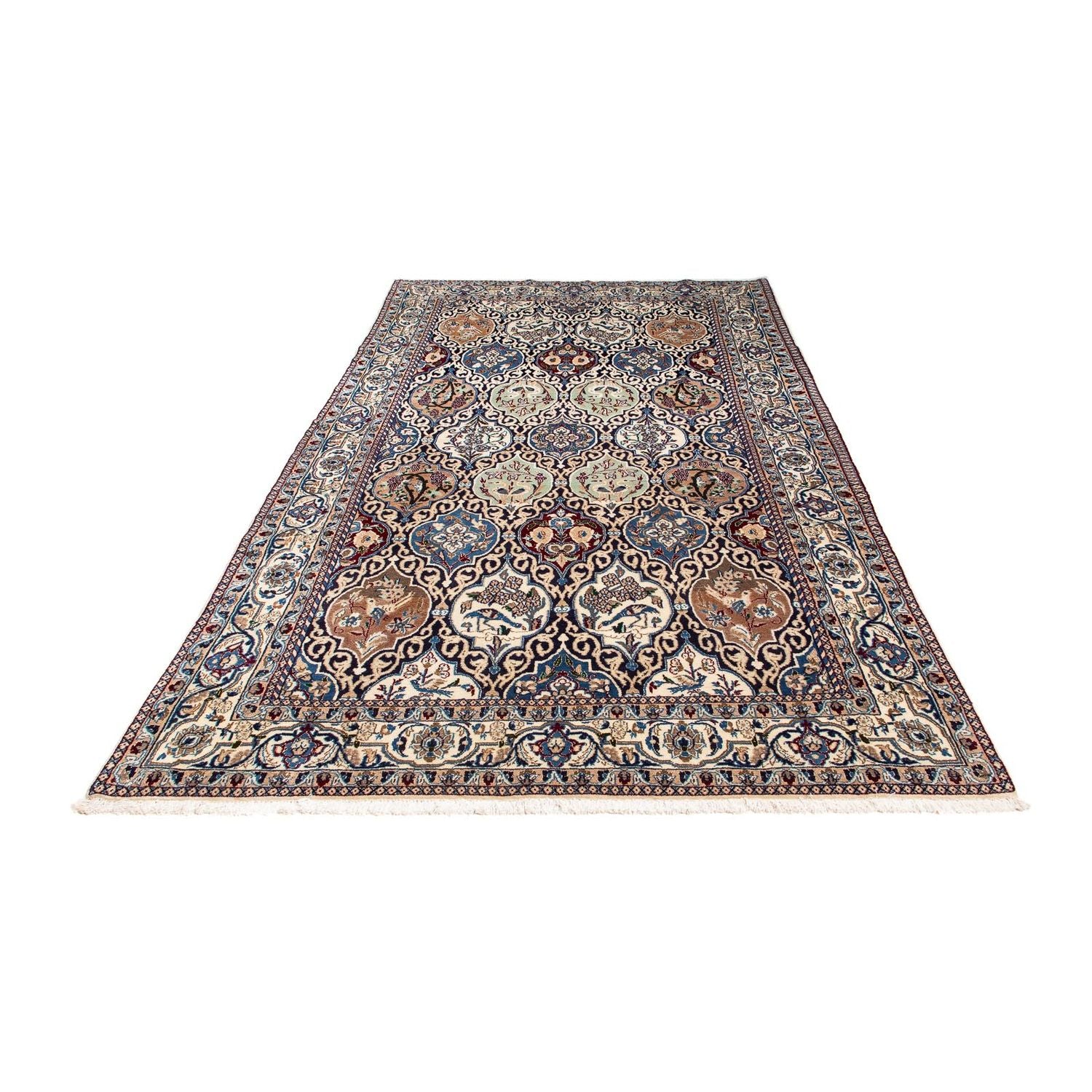 Alfombra Persa - Nain - Real - 260 x 158 cm - multicolor