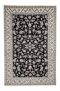 Alfombra Persa - Nain - Prima - 309 x 200 cm - azul oscuro