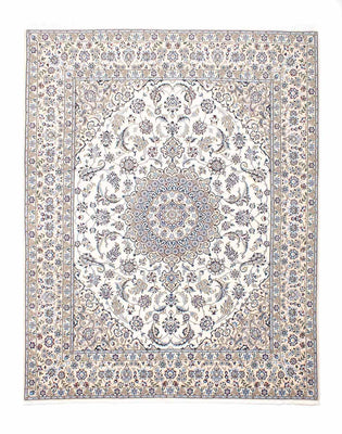Alfombra Persa - Nain - Real - 251 x 202 cm - beige