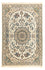 Alfombra Persa - Nain - Real - 132 x 85 cm - beige